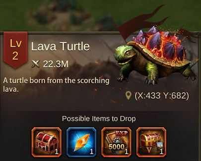 Evony Lava Turtle 2 Menu